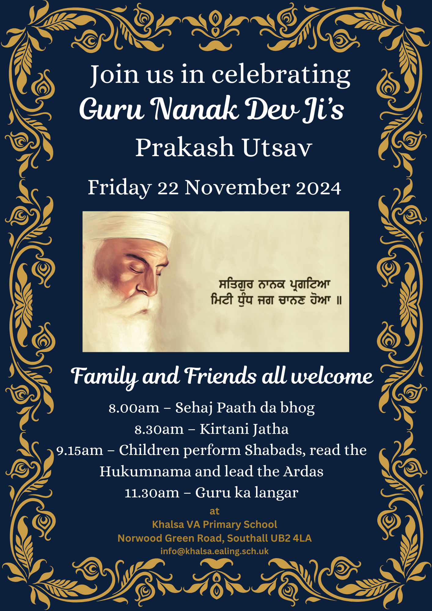 Guru Nanak Dev Ji Gurpurab 22 Nov 2024(3)